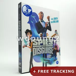 Spies In Disguise - 4K UHD + BLU-RAY Steelbook Full Slip Case Limited Edition - Picture 1 of 6