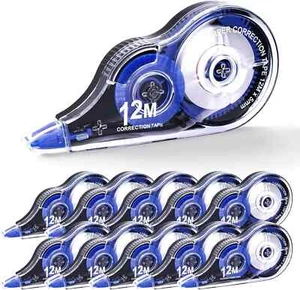 White Out Correction Tape, 10 Pack Correction Tape Easy to Use Applicator for In - Picture 1 of 3