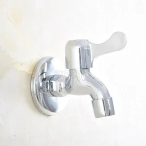 Polished Chrome Single handle Basin Faucet Mop Pool Sink Water Tap Gav168 - Bild 1 von 7