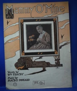 Mammy O'Mine Sheet Music 1919 by Maceo Pinkard - Picture 1 of 1