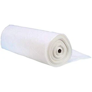 Single Roll 9' x 12' 0.8 mil Clear Poly Plastic Drop Cloth Paint Splatter Cover - Picture 1 of 1