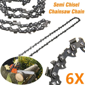 6X CADENA MOTOSIERRA SEMI CINCEL 24" 3/8" 0.058" 84 DL PARA DOLMA HUSQVARNA JONSERE - Imagen 1 de 6