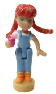 Polly Pocket Dolls 2002 Vintage Amusement Park - Lea - Picture 1 of 2