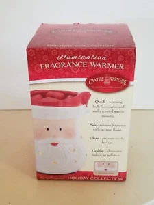 NUOVO IN SCATOLA SCALDACANDELE BABBO NATALE Collezione Vacanze ILLUMINAZIONE FRAGRANZA SCALDACANDELE - Foto 1 di 5