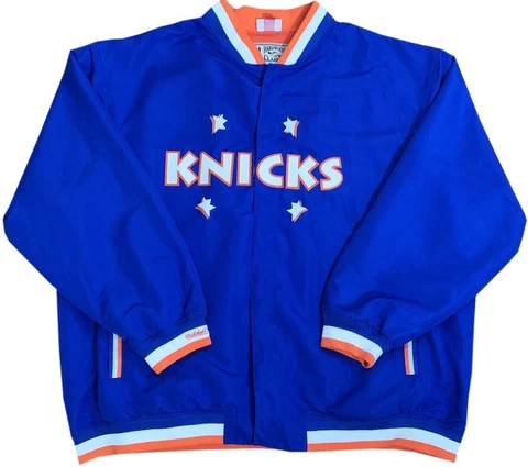 Mitchell & Ness Hardwood Classics New York Knicks Jacket Size 56 XXXL Cover