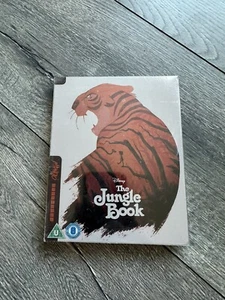 Walt Disney MONDO #21 THE JUNGLE BOOK Blu-Ray UK Exclusive STEELBOOK Slipcover - Picture 1 of 2
