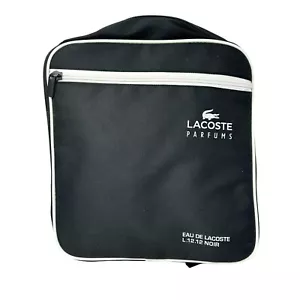 Lacoste Parfums Black Backpack Duffle Bag Combo Collapsible Travel Bag - Picture 1 of 7