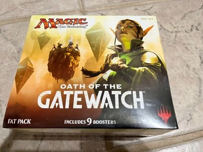 Oath of the Gatewatch Fat Pack (ENGLISH) FACTORY SEALED BRAND NEW MAGIC  - Image 1 of 3