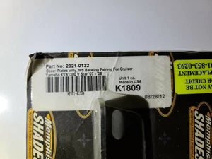 Memphis Shades K1809 Fairing Plate Kit (Plates Only) New in Original Packaging - Picture 1 of 2