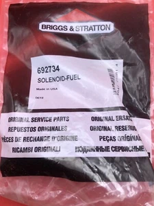 OEM Briggs & Stratton Fuel Solenoid 692734 * US Seller - Picture 1 of 4