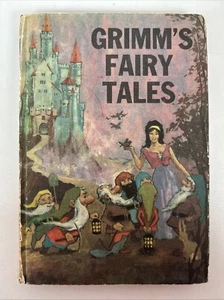 Vintage Grimms Fairy Tales 1974 Hardcover Book Collectable - Picture 1 of 23