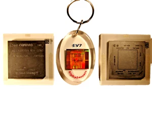 Digital Alpha 21364 EV7 - dwie wersje (Compaq + HP) w tym EV7-Die - rzadki - Zdjęcie 1 z 12