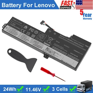 LOT 30 Battery internal For Lenovo T470 T480 01AV419, 01AV420, 01AV421 ,01AV489 - Picture 1 of 14