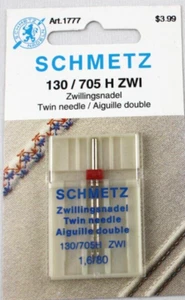 Schmetz Twin Needle 1,6/80 art#1777 - Foto 1 di 2