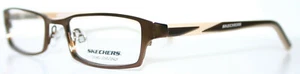 SKECHERS SK 1010 BROWN New Children's Girl's Optical Eyeglass Frame - Picture 1 of 2