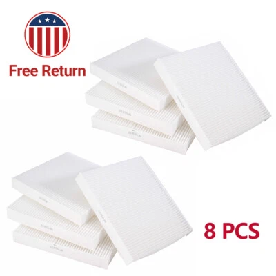 8 Pcs Cabin Air Filter For Kenworth T680 T800 T880 Peterbilt 567 579 Cummins ISX - Image 1 of 4