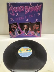 AUGUSTA SOUND LP RECORD / JAMES BROWN / BRING IT ON! / 1983 VG409 540050  - Bild 1 von 5