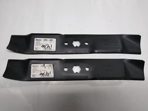 2 Stück FLAG Stens 335-691 Hi-Lift Klinge für MTD 942-0611A Cub Cadet, Toro, TroyBilt - Bild 1 von 3