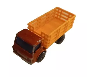 Matchbox Lesney 1977 Cattle Truck #71 Orange Superfast Vintage Truck Good Cond. - Picture 1 of 5