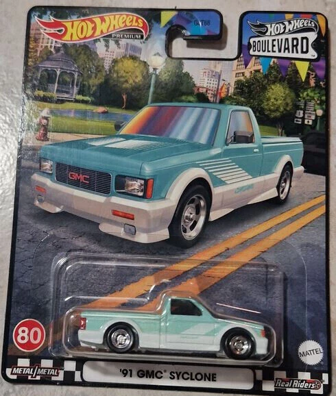 Hot Wheels GMC Syclone BOULEVARD Premium 1:64 Real Riders - Immagine 1 di 1