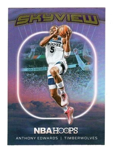 2024-25 Panini Nba Hoops Skyview Anthony Edwards #11 Holo Timberwolves - Picture 1 of 2