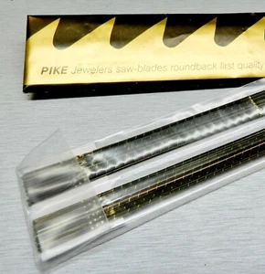 Jewelers Saws Blades Pike # 6/0 Swiss Made Grobet Saw Blade for Saw Frame 144 Pc - Picture 1 of 4