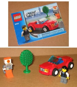 8402 LEGO Sports Car – 100% Complete w Instructions EX COND 2009 - Picture 1 of 21