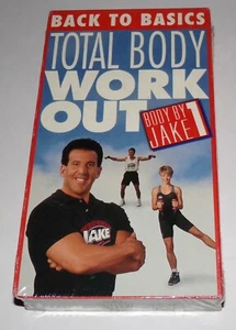 Body by Jake #1: The Back to Basics Total Body Workout (VHS, 1994) - Brand New - Picture 1 of 2