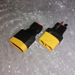2Pcs Amass XT90 Female Male to Dean T  Connector Plug Adapter for Drone Battery - Imagen 1 de 8