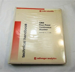 Zellweger MDA Scientific CM4 Four-Point Continuous Monitor Technical Handbook - Picture 1 of 9