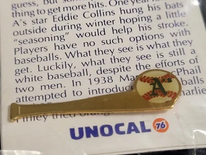 Oakland Athletics Unocal 76 Tools of the Trade Bat Ball Commemorative Pin #2 - Picture 1 of 3
