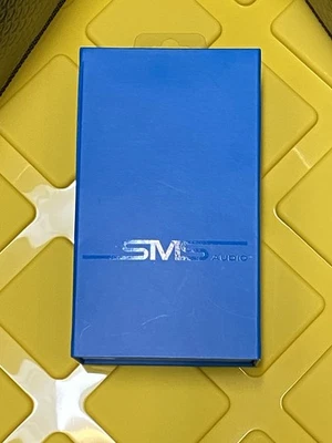 SMS Audio STREET by 50 Shadow Black And Blue In-ear Bud phones. S4 - Image 1 of 4