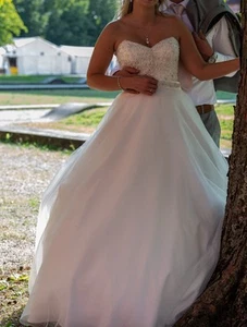Brautkleid Prinzessin Weiß Größe 36 - Bild 1 von 9
