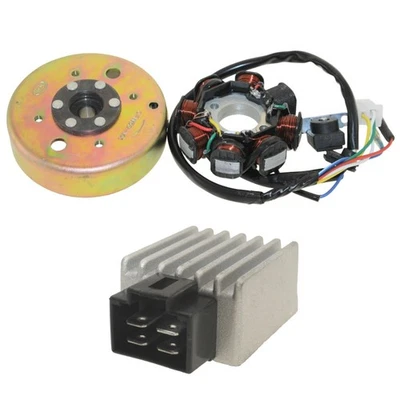 Lichtmaschine und Spannungsregler für Kymco People 50 S 4T B91000 Bj 2007-2013 - Imagem 1 de 4