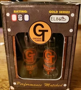 Groove Tubes Medium (Normal) Distortion GT-EL84S 3 Power Tubes Matching  - Bild 1 von 8