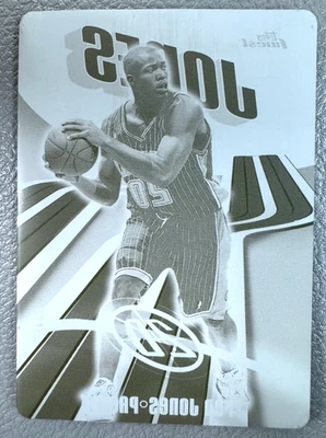 2003 04 Topps Finest Fred Jones Printing Plate Magenta 1/1 - Image 1 of 2