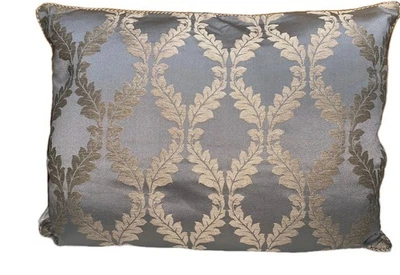 "2 fundas estándar Waterford decorativas doradas y grises estilo Bridgeton 20"x26""" Foto 1 de 4