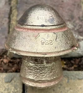 WW1 German Trench Art Cleaned End Fuse Somme Relic HZ 14 Battlefield Piece - Picture 1 of 16