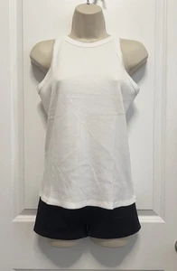 Girl’s 3 Pack White Ribbed Tank Top Size XL (14) Plus - Cat & Jack - Picture 1 of 7