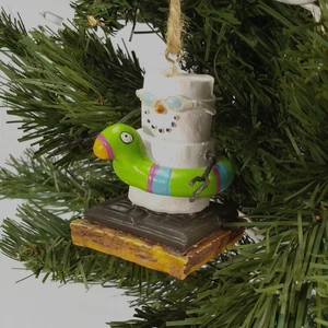 S’mores Weihnachtsschmuck "Beach Guy with Floatie" 2012 Midwest CBK - Bild 1 von 11
