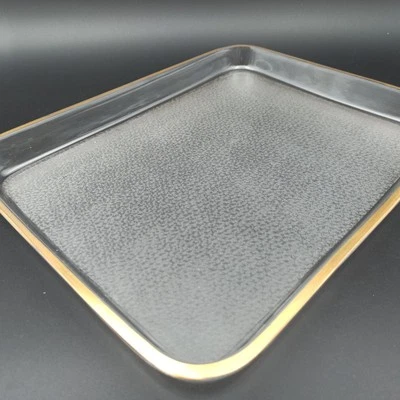 Piatto In Cristallo Ghiacciato Baccarat O Saint-Louis - Immagine 1 di 4