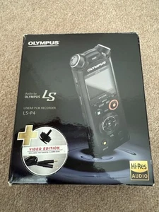 Olympus Voice Recorder LS-P4 Hi-Resolution Linear PCM Recorder New Sealed - Picture 1 of 1