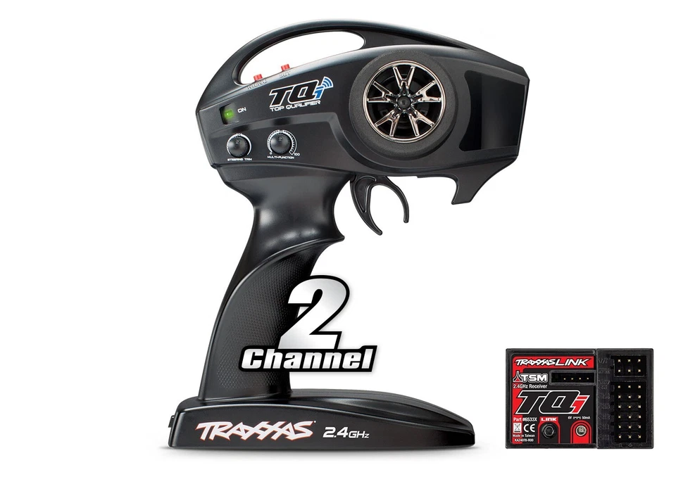 Traxxas TQi 2-Channel 2.4GHz Transmitter With TSM Receiver TRA6509A - Image 1 of 1