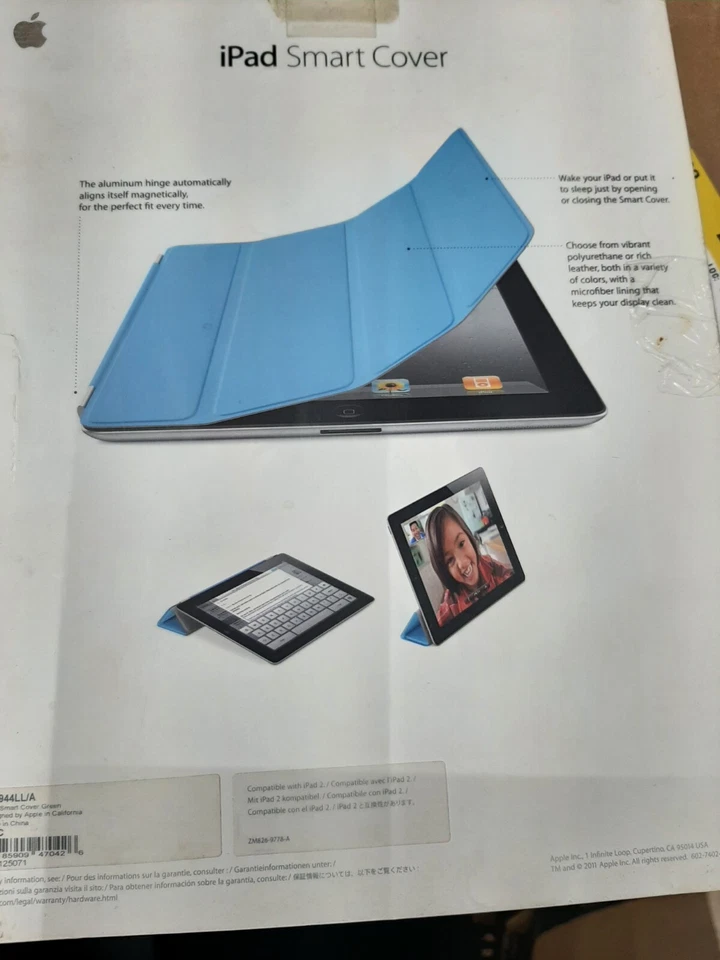 Apple iPad Smart Cover Green MD309LL/A Genuine - Image 1 of 2