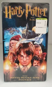 Harry Potter & The Sorcerers Stone VHS Original Factory Sealed 2001 20 Yrs Old - Picture 1 of 8