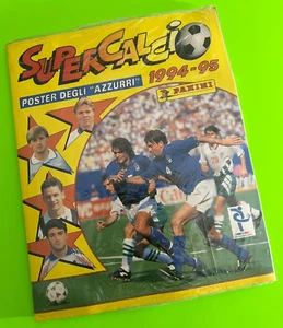 Panini Supercalcio 1994/95 Mega Rare Factory Sealed Stickers Loose Set + Album - Picture 1 of 3