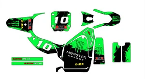 Graphics Kit Monster Decals Stickers Star ELECTRIC BIKE Oset MX 10 Vinyl Wrap - Picture 1 of 1