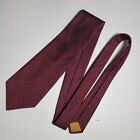 Vintage 50s-60s Christian Dior White Label All Silk Men's Tie Red Yellow 55 X 4