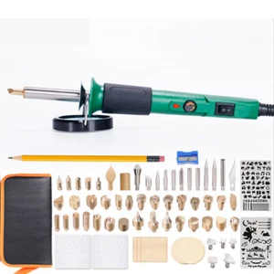 Kit Saldatore 25W Temperatura Regolabile Artigianato Fai da Te Penna Incisione Elettronica - Foto 1 di 12