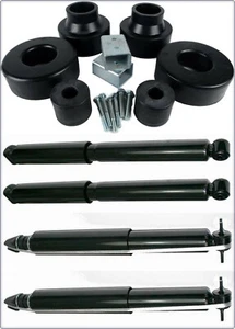 STOßDÄMPFER + HÖHERLEGUNGSKIT VORNE HINTEN FÜR JEEP GRAND CHEROKEE 1999 - 2004 - Afbeelding 1 van 1